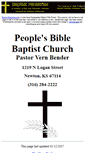 Mobile Screenshot of peoples.bible-baptist.us