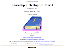 Tablet Screenshot of fellowship.bible-baptist.us